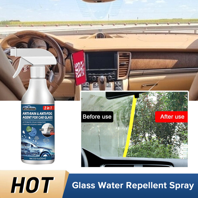 Glass Water Repellent Spray Automotive Windshield Window Defogging  Long-lasting Rearview Cars Glass Maintenance Anti Fog Agents - AliExpress